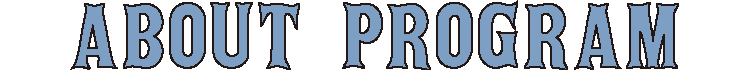 ABOUT PROGRAM